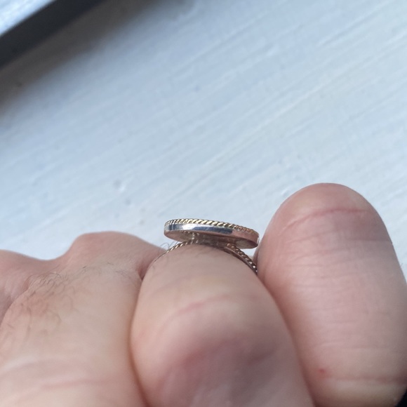 Like new Anna beck OM ring size 7 gold and 925 silver - Picture 10 of 10